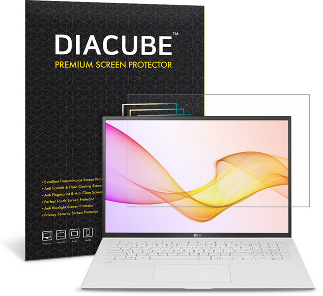 다이아큐브 [판매자직접배송]무반사 고투명 노트북 시력보호 블루라이트차단 필름, 1개, 삼성 노트북 9 Always 15인치(38.1cm)