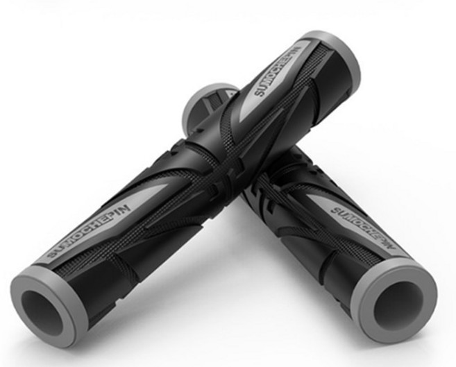 스파이더 오토바이 레버그립 고급형, 그레이, 1개