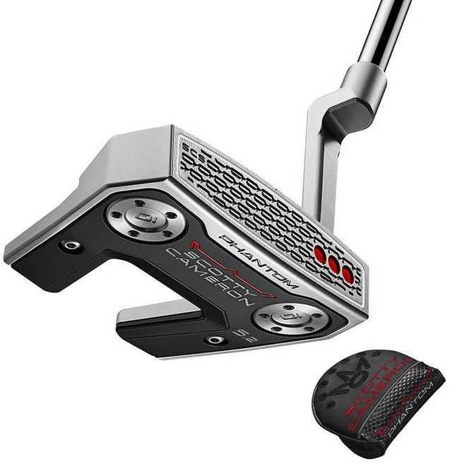 스코티 카메론 Scotty Cameron 남성용 팬텀 Phantom 5.2 퍼터 로프트 3.5도 오리지널 샤프트 299202, 34.0