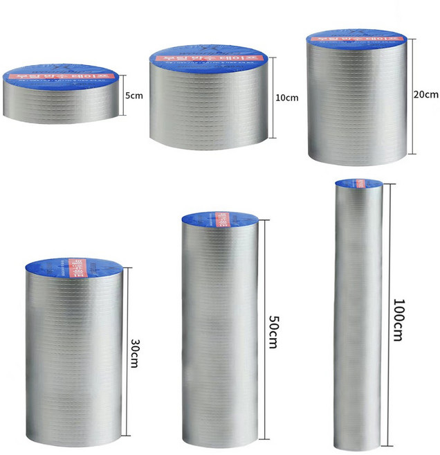 우리파파 초강력 부틸 방수 테이프 옥상 누수 테이프 지붕 균열 보수 5cm 10cm 20cm 30cm 50cm 100cm, 1.0mm, 30cm x 5m, 1개