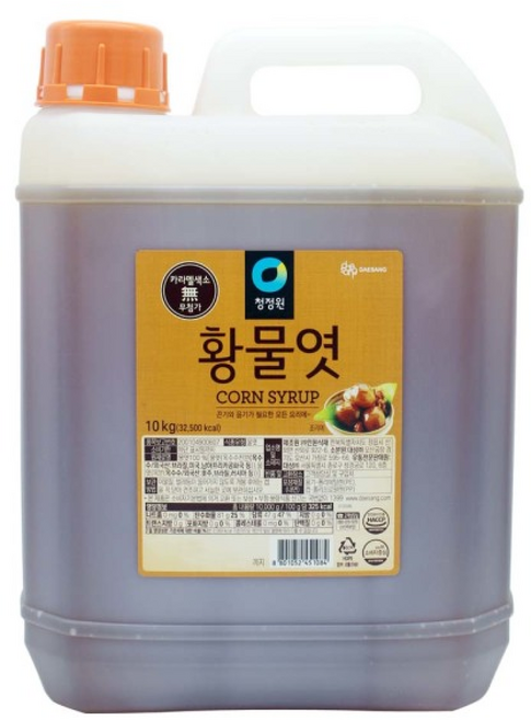 대상 청정원 황물엿, 10kg, 2개
