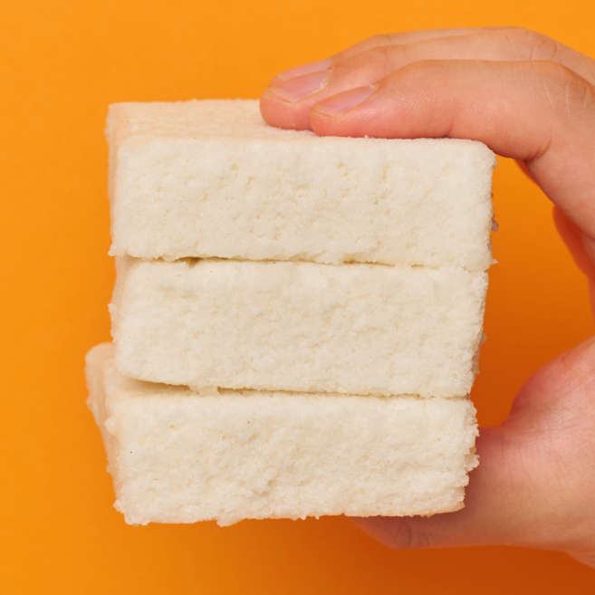 총각쓰떡 백설기 설기 떡 낱개포장 아침대용떡, 20개, 50g