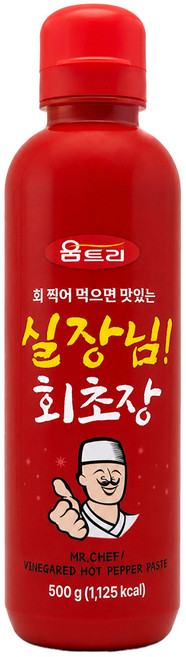 움트리 실장님 회초장, 500g, 6개
