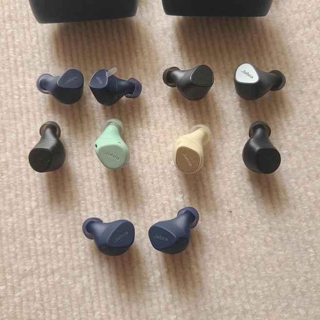 자브라 엘리트 Jabra 블루투스 한쪽 유닛 왼쪽 오른쪽 이어폰 충전케이스, 블루 E4 왼쪽 새상품