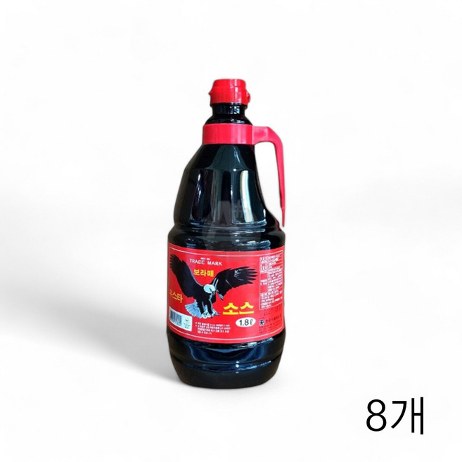 천우식품 보라매 우스타소스 1.8L X 8개 우스터소스 rkr983jj, 1ml