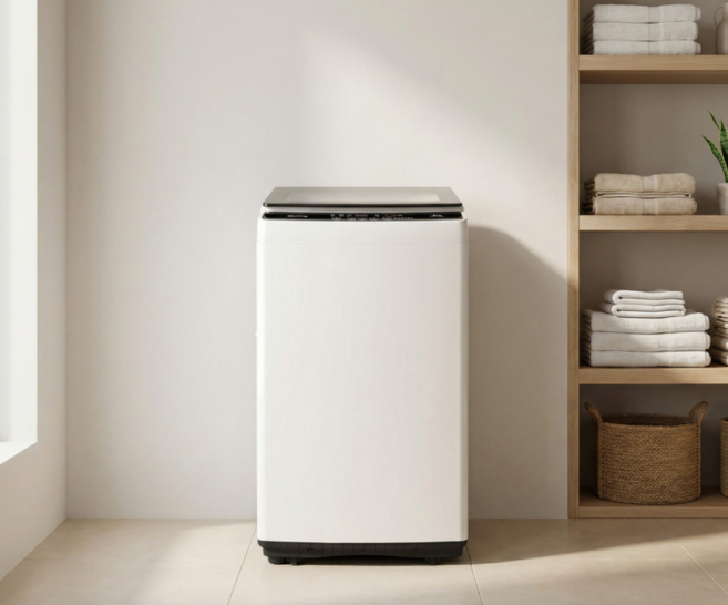 (위니아) 현대큐밍 일반 통돌이 세탁기 8kg (WFE908TWA8), WFE908TWA8