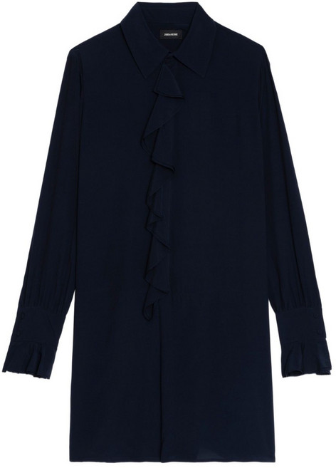 쟈딕앤볼테르 렐린 러플 미니 드레스