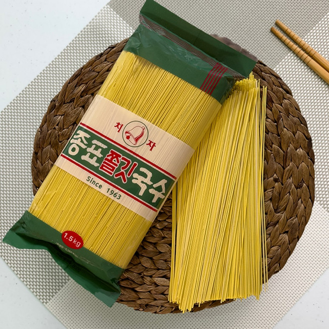 종표 쫄깃 치자 국수 소면, 1개, 1.5kg