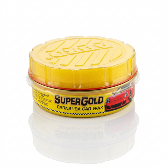 ABRO SUPER GOLD 棕櫚汽車蠟, 1個, 230ml