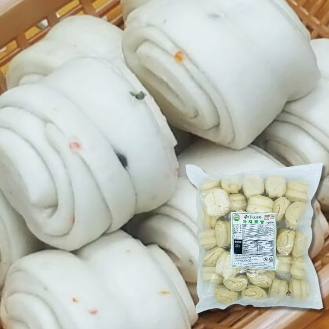 야채 꽃빵 1kg, 1개