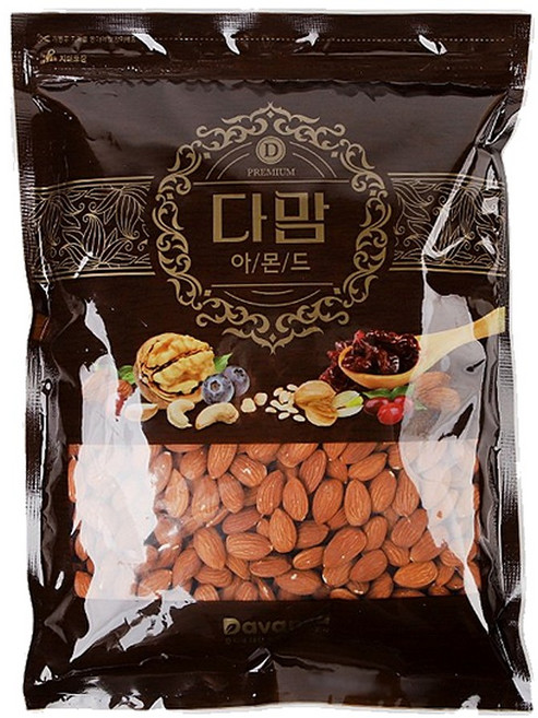 다맘 견과류 햇 생 아몬드 1kg, 1개