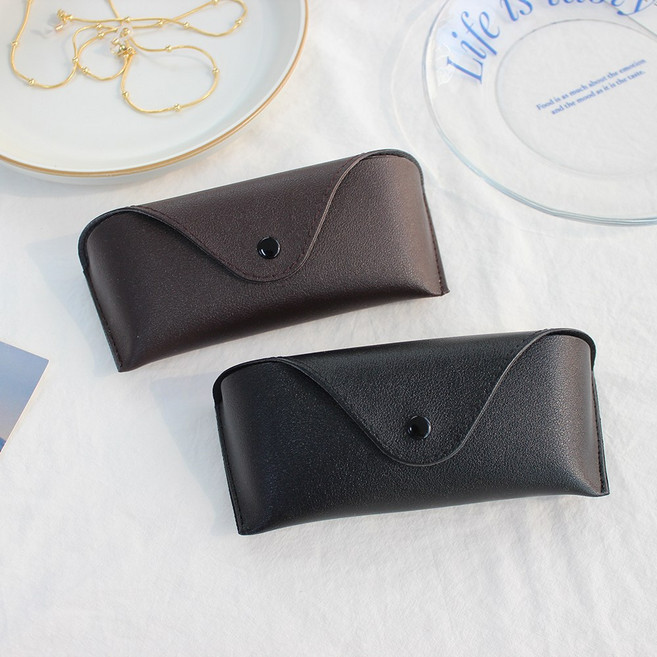 휴대용 벨트 가죽 선글라스케이스 안경케이스 눌림방지 튼튼 안경집 2개