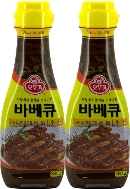 오뚜기 바베큐소스, 280g, 2개
