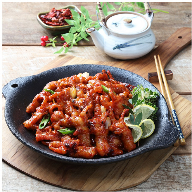 화로닭발 숯불무뼈불닭발 280g다우린, 2개, 280g