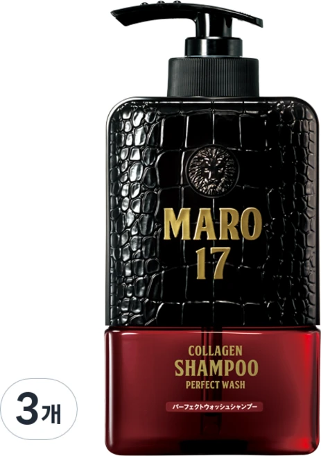 마로17 퍼펙트워시 샴푸, 3개, 350ml - 쿠팡