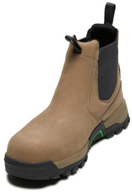 FXD WB 4 안전화 엘라스틱 사이드 세이프트 부츠 스톤, 7 AU/UK(260mm), 1개