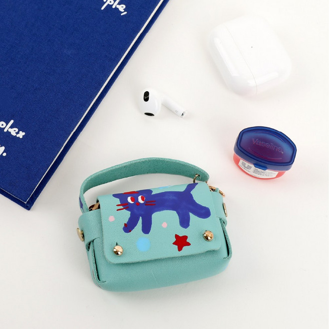 [오운유] 마이크로 미니파우치 DIY 키트 환경교육 키링만들기 업사이클링 KC인증