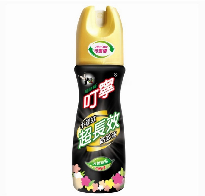 叮嚀 派卡瑞丁 10H長效防蚊液 80ml, 1個, 叮寧超長效小黑蚊防蚊液 90ml