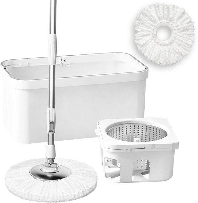 크린핏 물걸레 청소기 세척 탈수 분리형 통돌이, 1개