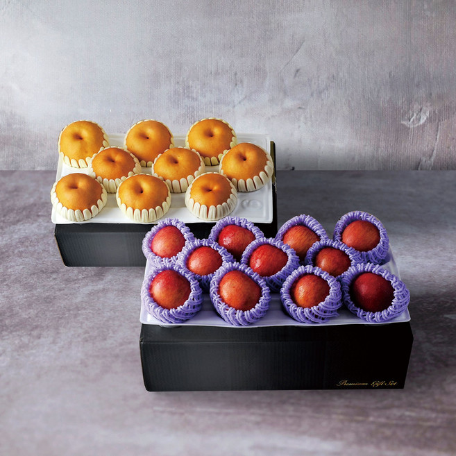 과일선물세트 나주배/사과 혼합과일세트, 사과배 실속세트 8kg (배5kg+사과3kg), 1박스