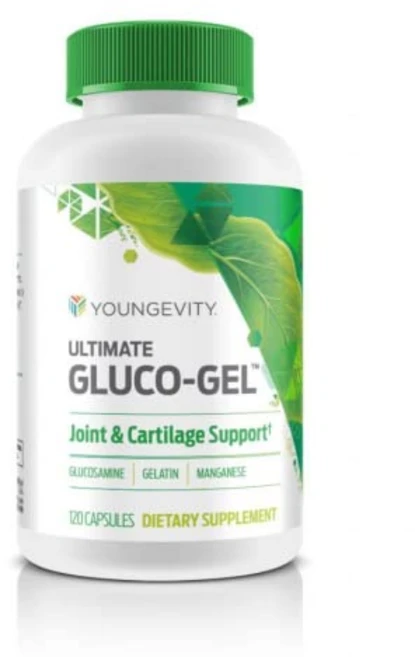 영게비티 얼티밋 글루코-젤 - 관절 힘줄 뼈 & 연골용 Youngevity Ultimate Gluco-Gel -for Joints Tendons Bones & Cartil, 무맛, 1개, 120정 - 쿠팡