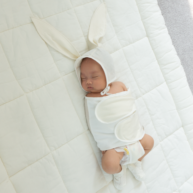 라포키드 아나랩 스와들 모로반사 무소음 스트랩 신생아 아기 속싸개 태열방지 신생아