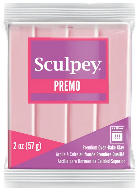 스컬피 프레모 57g (Premo 2oz) 전문가용 폴리머클레이, Light Pink(연분홍)