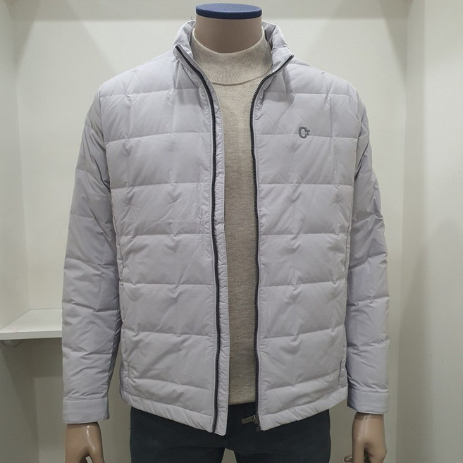 크로커다일남성 초경량 사각 무봉제 구스 다운 패딩 CDAAAMJ9823-93