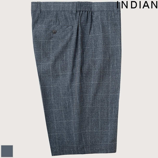 인디안 INDIAN 글렌체크 프린트 반바지-MITDS3M4531