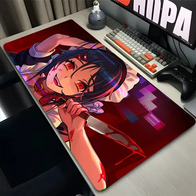 쿠쿠스토어 마우스 패드 PC 논슬립 고무 쿨 HD 노트북 게이머 캐비닛 키보드 오피스 컴퓨터 데스크 M-miSid, 02 300x800x2mm, 01 10