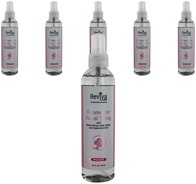 레비바랩스 페이셜 스프레이 로즈워터, 6개, 236ml - 쿠팡