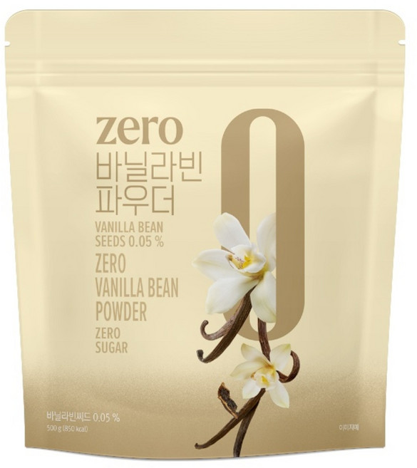 네이쳐티 zero 바닐라빈 파우더, 500g, 1개, 1개입