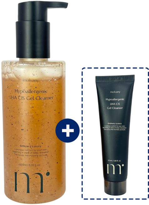 몰바니 저자극 LHA 율피 젤 클렌저 200ml+ 추가 50ml 증정기획, 1개