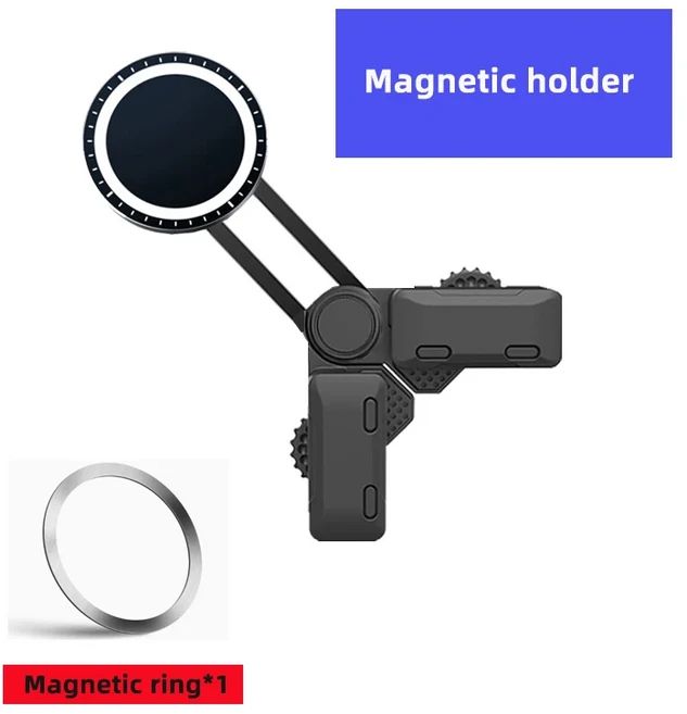 차량용 거치대 스크린 마운트 마그네틱 무선 충전기 NIO ES6 테슬라 호환 LYNKCO BYD lixiang용, 01 Magnetic holder