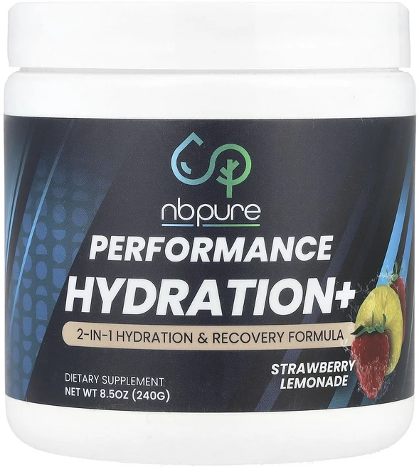 효과가 좋은 NB Pure Performance Hydration+ 딸기 레모네이드 맛 240g(8.5oz) 최저가격, NBPurePerformanceHydration딸기레모, 240g, 1개 - 쿠팡