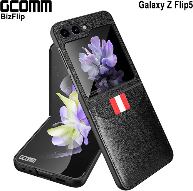 GCOMM 三星 Z Flip5 雙卡皮套 BizFlip