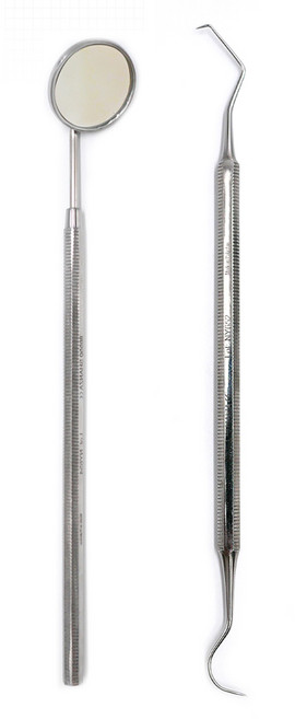 탑건강 치아 관리 도구 치경 셀프케어 세트, 1세트, 치경+일반형