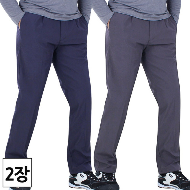 2장 [더맨월드] 겨울용 남자 MW 기모로 따뜻한 프리미엄 무지 바지 _ 남성용 데일리웨어 워크웨어 빅사이즈 등산 등산복 등산바지 만능 팬츠 M1243