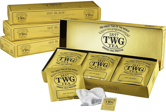 티더블유지 1837 블랙 티, 2.5g, 15개입, 1개