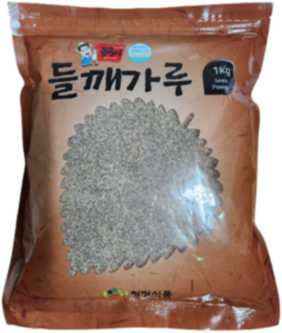 청정식품 금동이 굵은 들깨가루 1k, 10개, 1kg