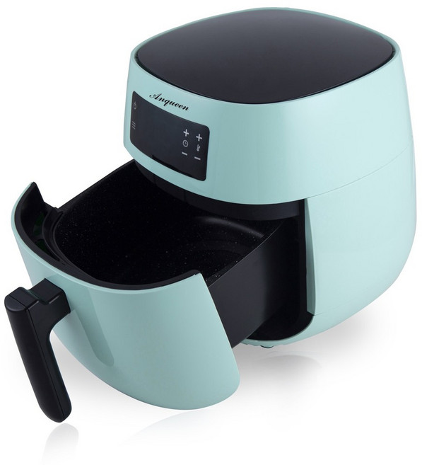 Anqueen 安晴 AQ-P19 健康減油氣炸鍋 4L 大容量, 湖水綠