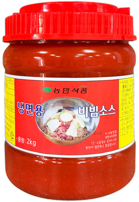 농민식품 냉면용 비빔소스 2kg