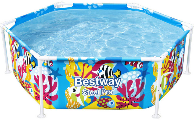 베스트웨이 오션뷰 분수 지붕 풀장 BW_5618T, 단품, 1개