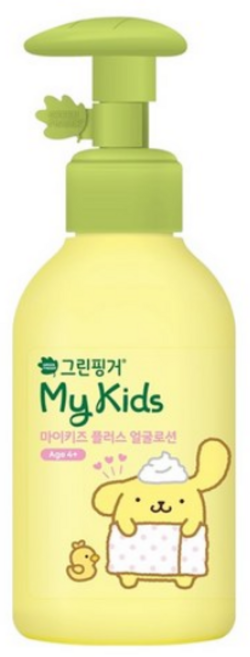 그린핑거 산리오 유아용 마이키즈 플러스 얼굴로션, 160ml, 1개
