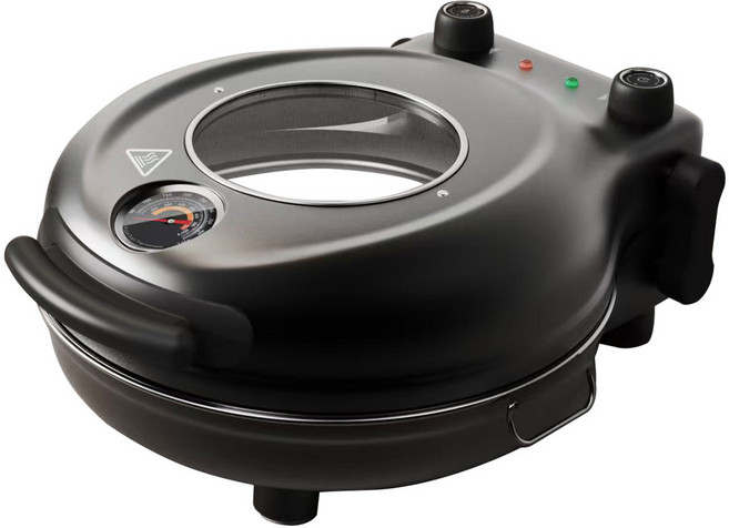 披薩烤箱 家用氣炸鍋, 黑色, u999