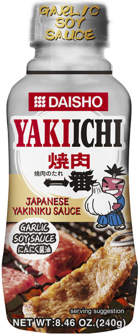다이쇼 야키이치 야끼니쿠 마늘 간장 소스 이찌방, 1개, 240g