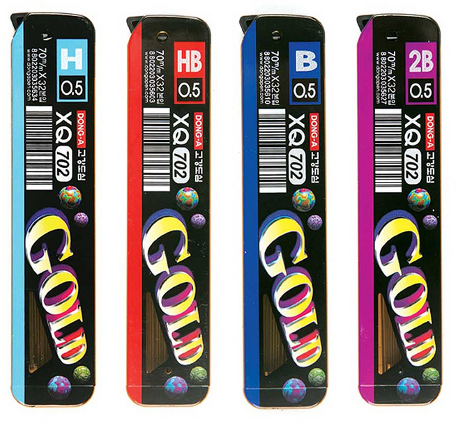 동아 샤프심 XQ GOLD 702 12입, 0.5mm 2B