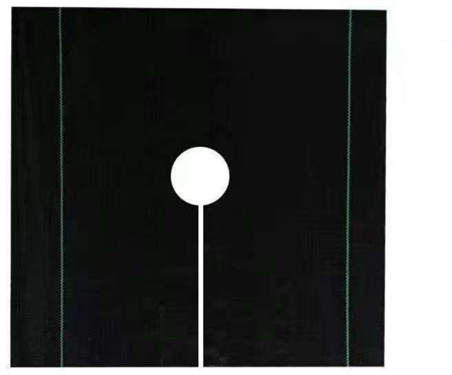 나무 방초망 100매 부직포 제초매트 잡초방지 수목 PE 소재, B. 1x1m 100장