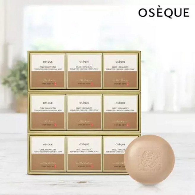 오색황토 발효한방비누 9종, 100g
