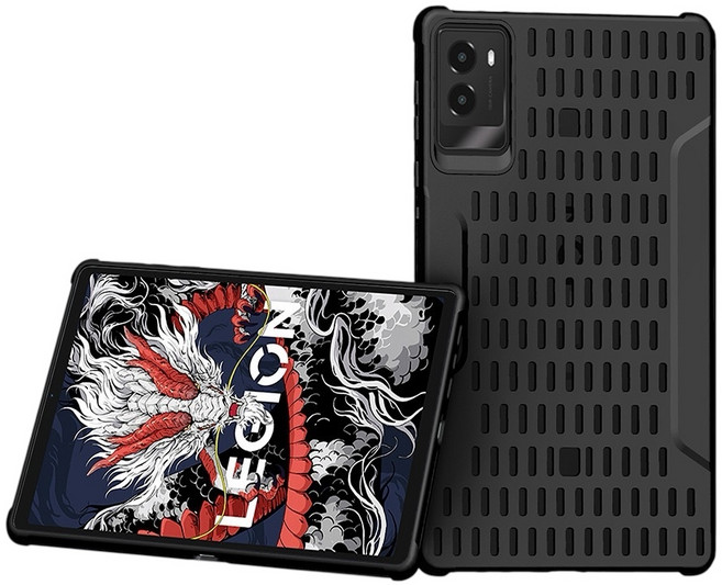 세상의모든제품 레노버 리전 Y700 3세대 2025 발열방지 쿨링 케이스, 케이스(액정강화유리1매 포함), 1개